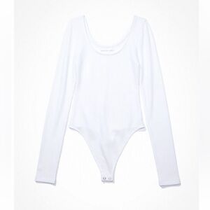 AE long sleeve scoop neck bodysuit